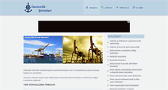 Desktop Screenshot of denizciliksirketleri.net
